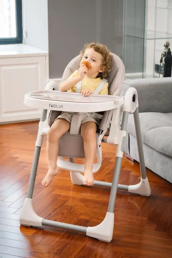 كرسي أطفال عالي الجودة متعدد الوظائف، كرسي عالي محمول لتناول الطعام والتغذية والرضاعة للأطفال/الرضع #5