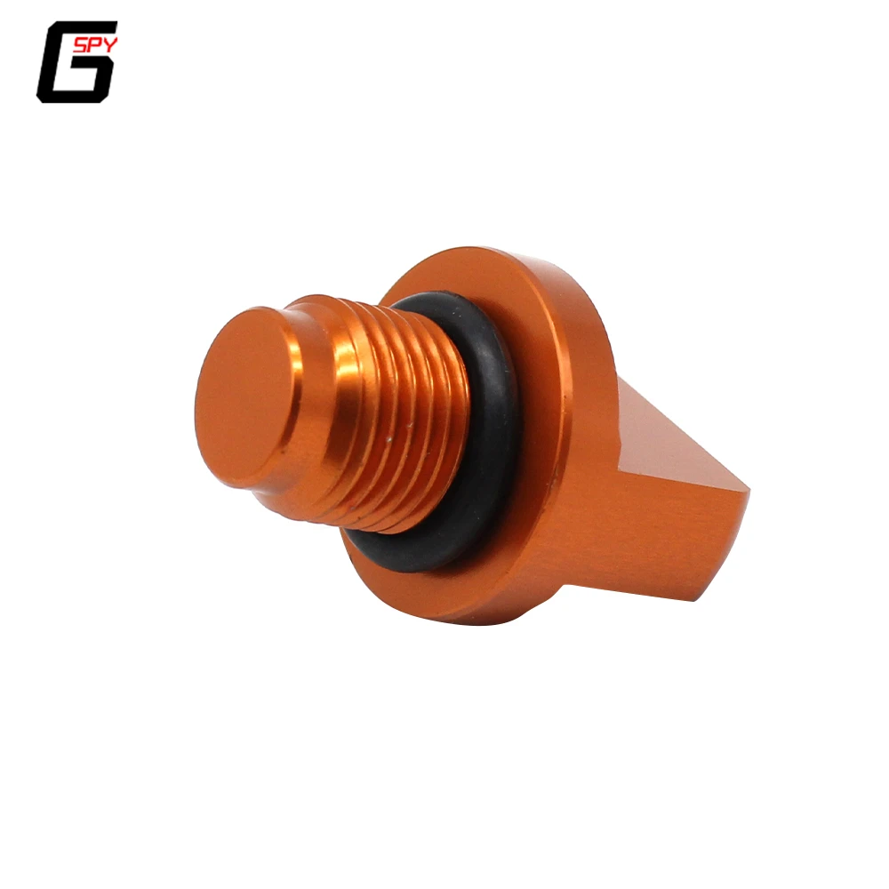Motocycle For DUKE 125/200/390 RC 125/200/390 Motorbike Accessories Aluminum Engine Magnetic Oil Drain Plug Cap Cover Screws