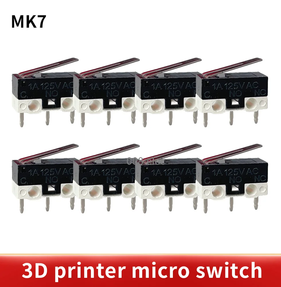 10 PCS Limit Switch Push Button Switch 1A 125 V AC Interruttore 3 Pins Micro Interruttore Del Mouse