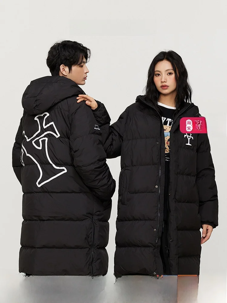 

Зимняя модная теплая и удобная пуховая куртка Noisy Teddy с длинным капюшоном, утепленная пухом, для мужчин и женщин, 25-29 лет...