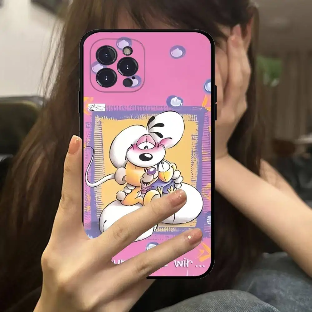 حافظة هاتف كارتون D-Diddl من السيليكون الناعم لهاتف آيفون 17 16 15 14 13 12 11 Pro Mini XS MAX Plus X #3