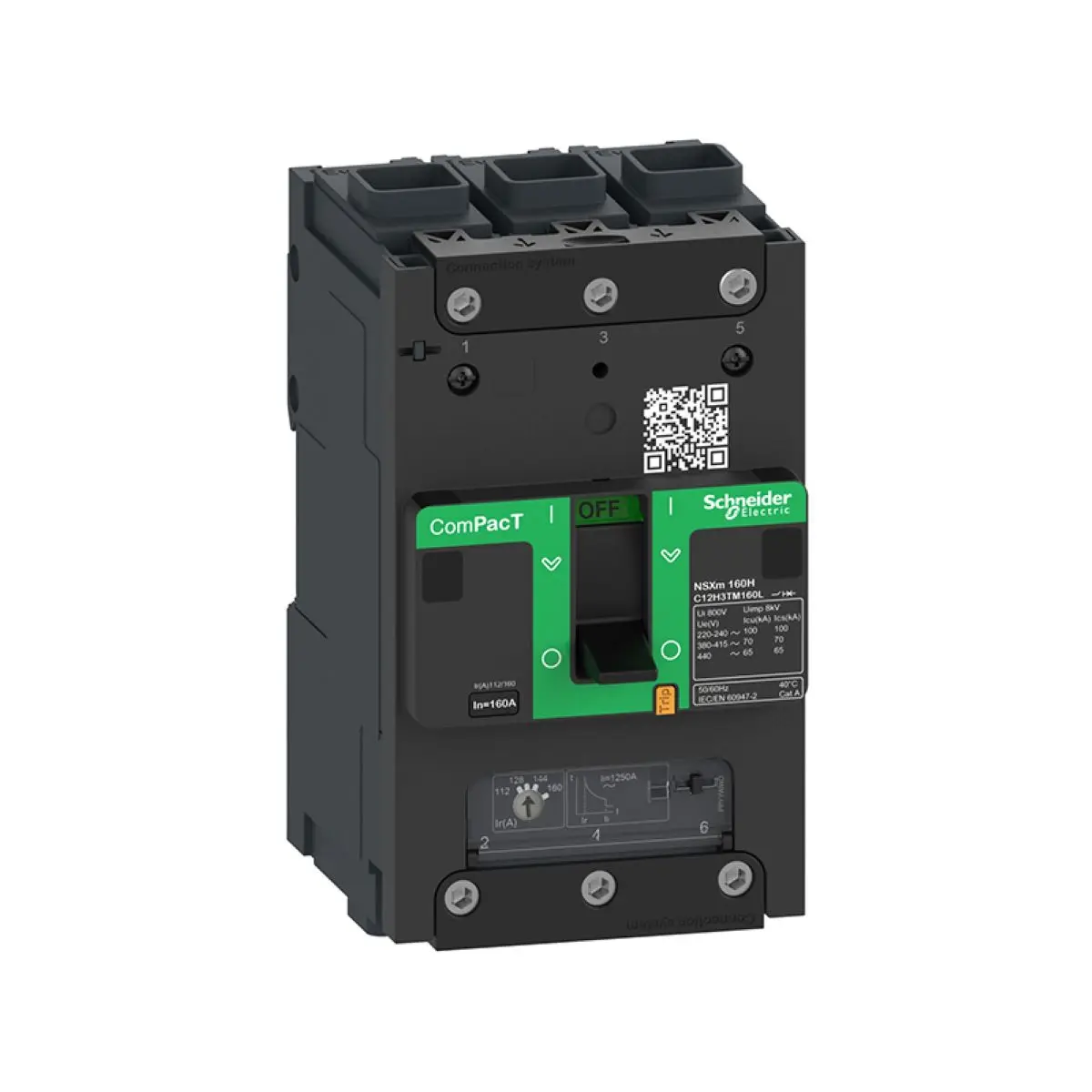 LV427403 NSX100m N TM40D 3P Evl new model C11N3TM040LZ NSX100m N 50kA AC 3P3D 40A TMD ELINK  circuit breaker