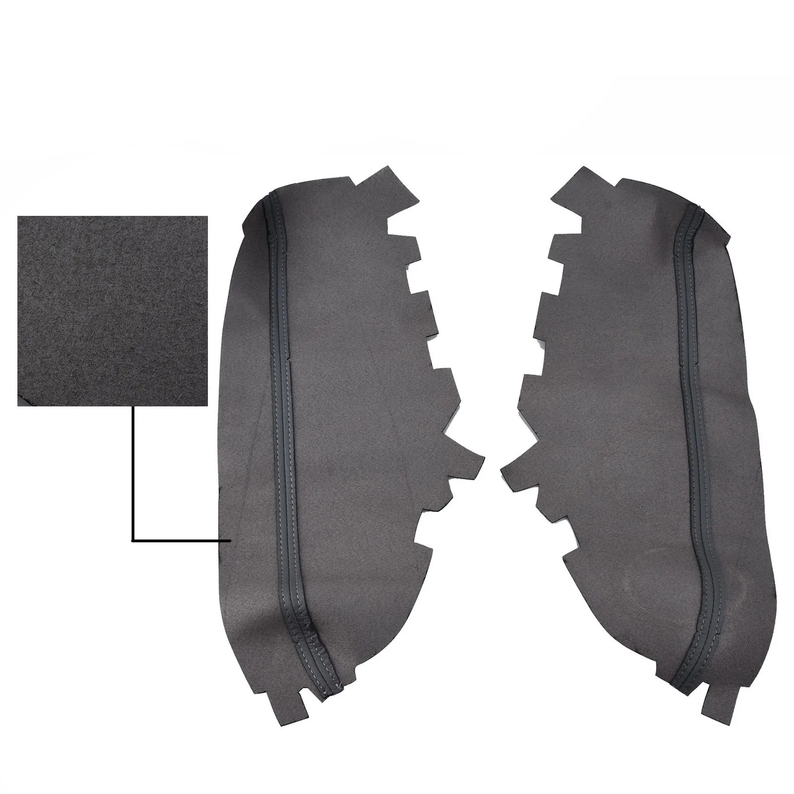 2Pcs/Set For Toyota Car Armrest Door Panel Cover Trim Replacement For Toyota Avalon 2013-2018 Auto Accessories Leather Cover New