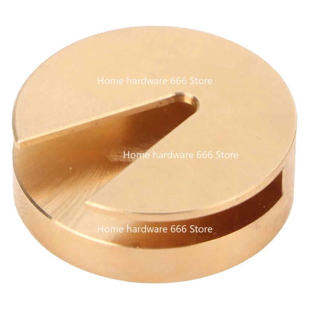Watch Repair Tool, Pendulum Shaft Cleaning Seat, Balance Wheel Bracket U-shaped Balance Wheel Cleaning Base, Pure Copper Bracket