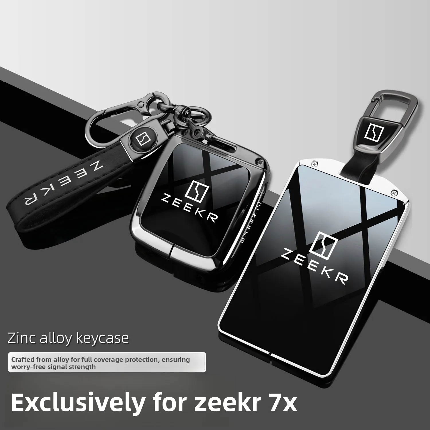 2025 New Extreme Krypton 7X Keycase 25 ZEEKR 7X Special Intelligent Driving Edition Bluetooth Smart Card Car Shell Buckle Male