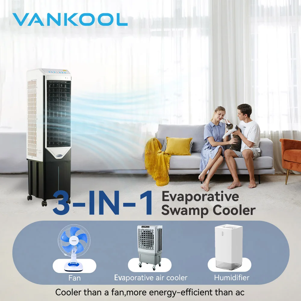 4000 cmh Best Por Evaporative Cooling System Outdoor air Conditioner Room air Cooler with Cooling Water System