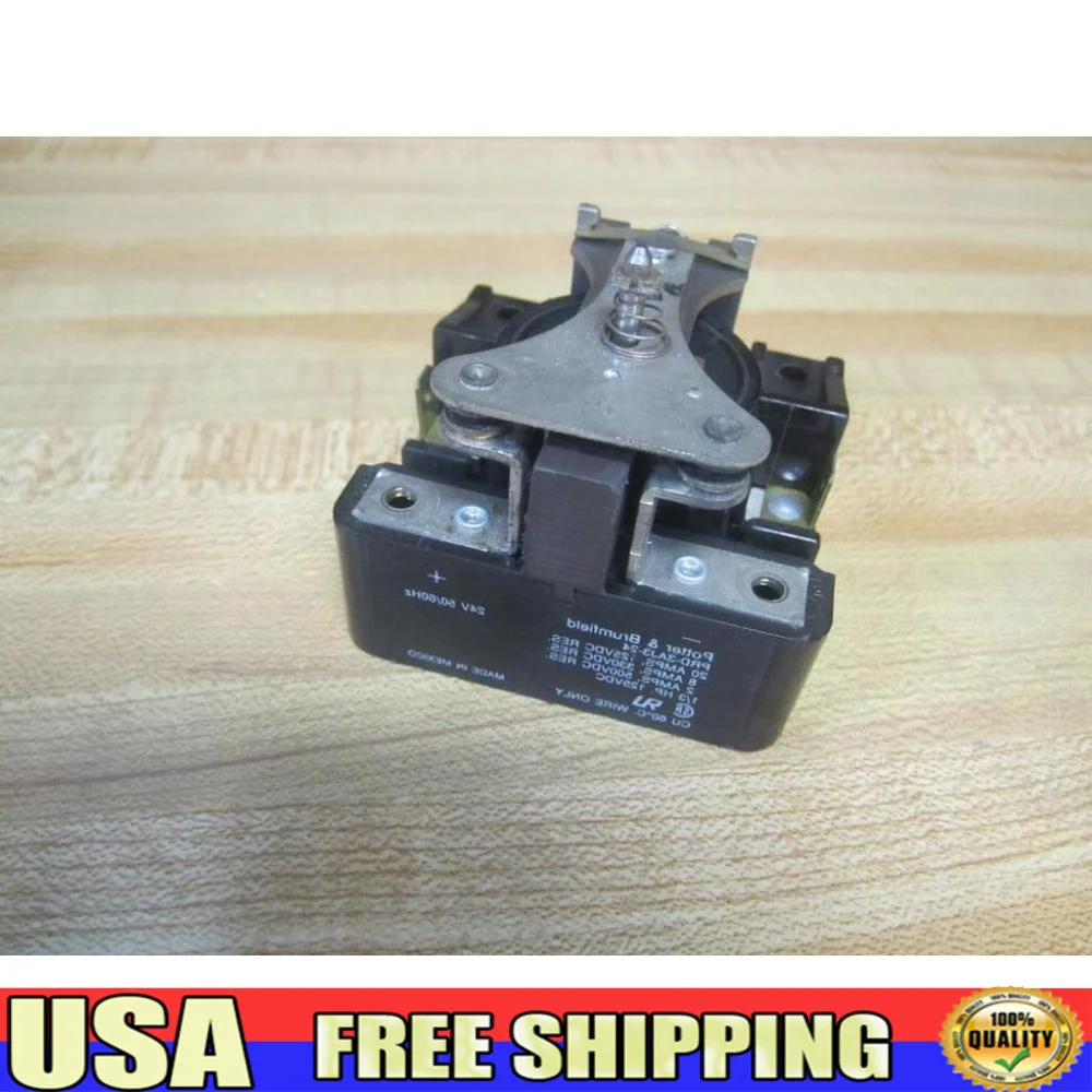 TE CONNECTIVITY/POTTER & BRUMFIELD PRD-3AJ3-24 Power Relay SPST-NO 24VAC 20A Panel