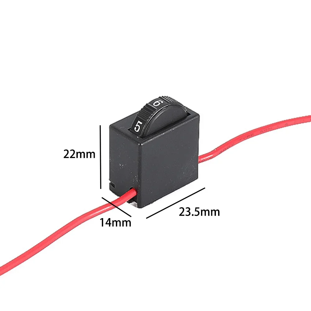 

For Electric Angle Grinder Angle Grinder Switch Speed Control 1 Pcs 12A 6 Speed Regulation AC 220v-250v Useful Accessories