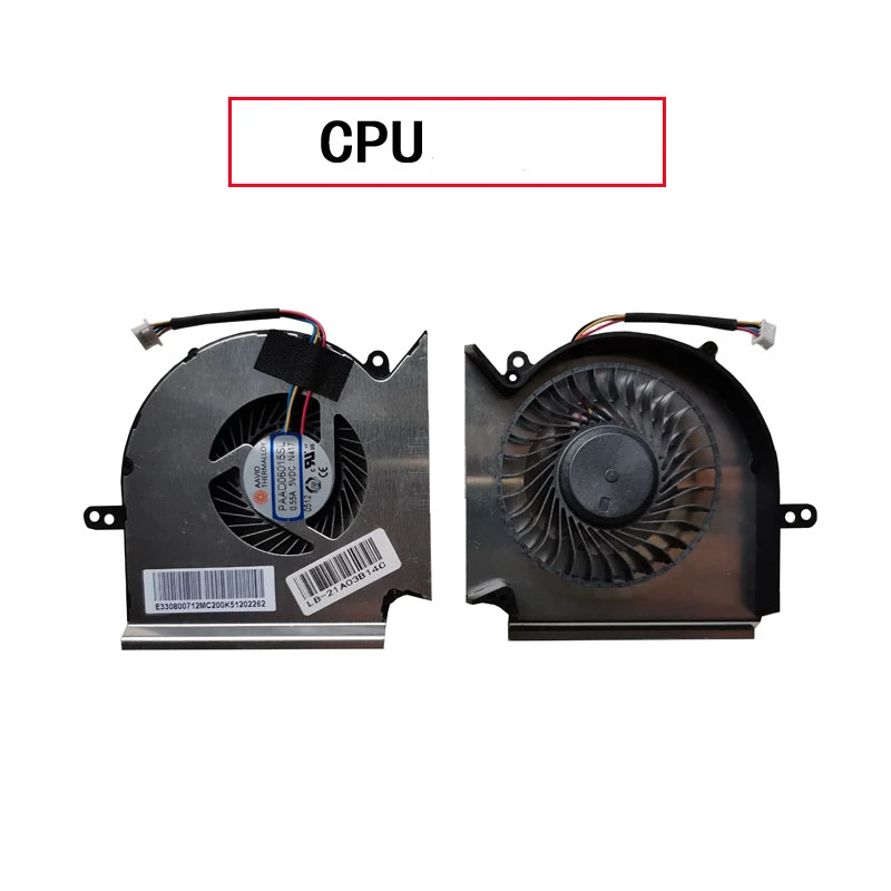 Laptop CPU GPU Cooing Fan For MSI GL63 GE63 GP63 GV63 VR MS-16P1 16P7 GL73 GP73 GE73