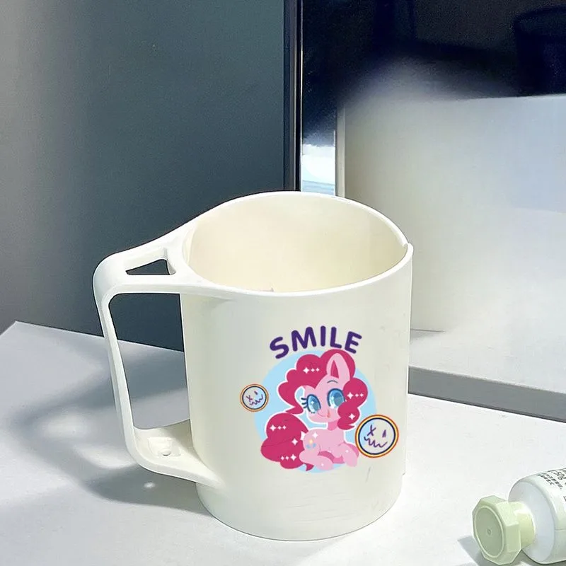 My Little Pony Twilight Sparkle Pinkie Pie Fluttershy cartoon schattige mondwaterbeker gepersonaliseerde creatieve cartoonfilmwasbeker