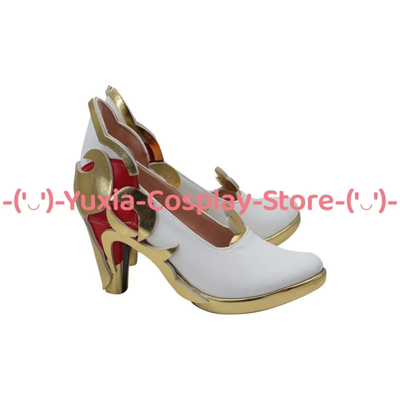 يوكسياكوسبلاي! أحذية هونكاي إمباكت 3rd إليسيا التأثيرية لشخصية لعبة الرسوم المتحركة الدعامة من جلد البولي يوريثان أزياء حفلات الهالوين #3
