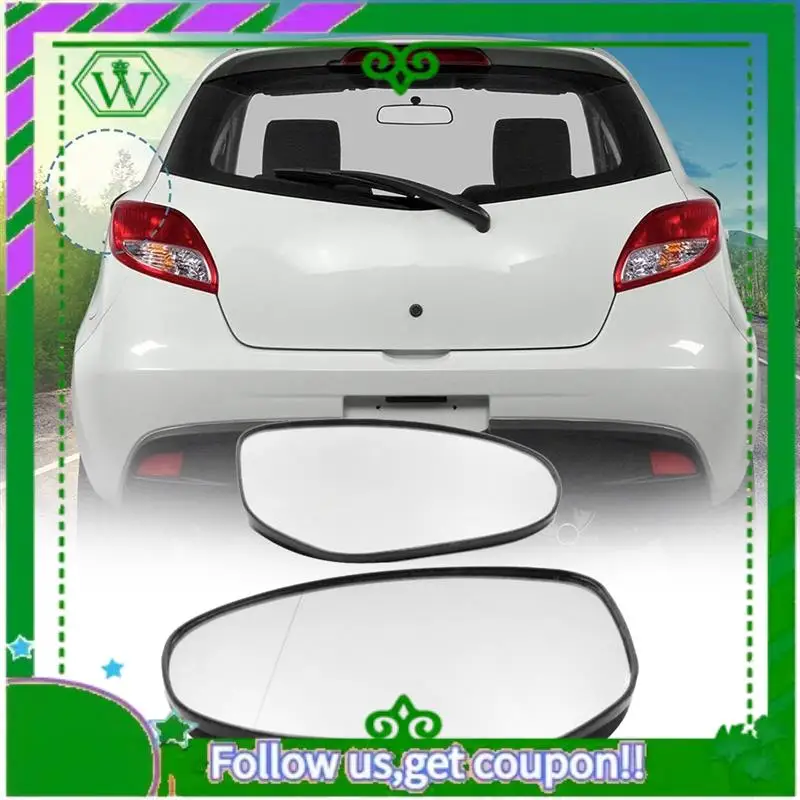 

AC34-Car Rearview Side Mirror Glass Lens For Mazda 3 2008-2013 Mazda 2 2007-2014 Car Accessories Parts