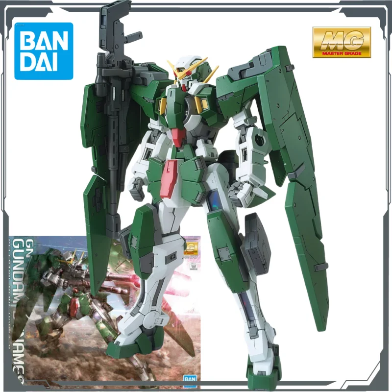 BandaiOriginal MG Regular Edition MG205 Power Angel Gundam&MG201 Gundam F91 Ver.2.0 Anime Action Doll Assembly Toy Model Jewelry