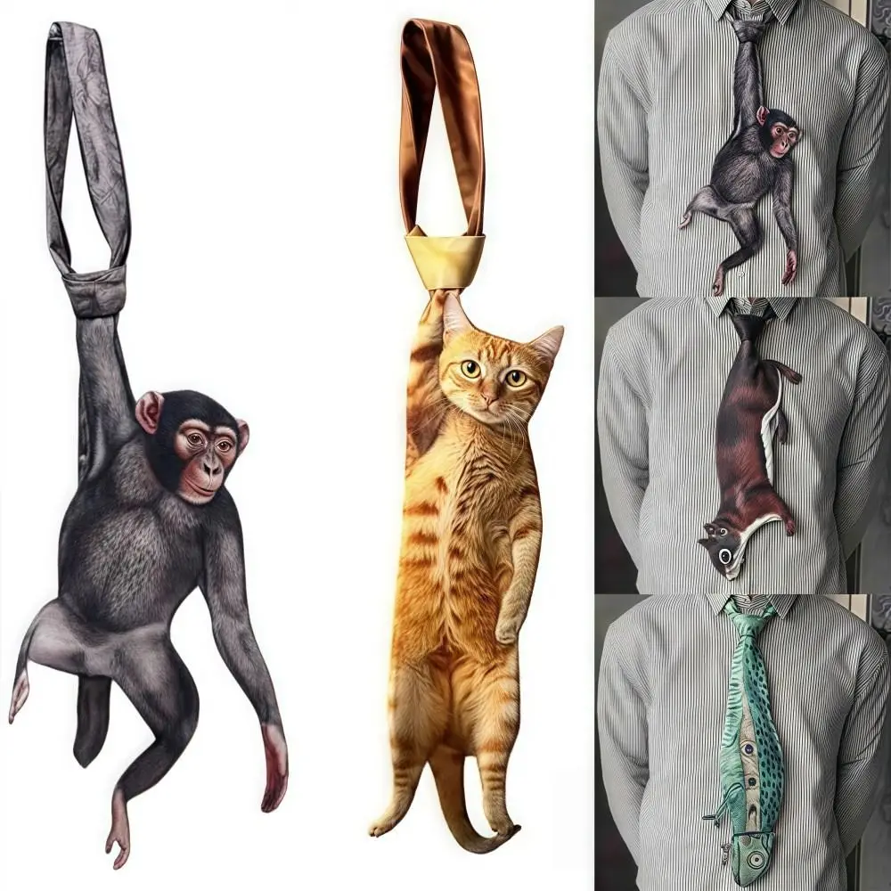 gravata-masculina-3d-em-formato-de-animal-gravata-criativa-com-estampa-de-gatinho-em-tecido-de-cetim-gravata-realista-com-padrao-animal
