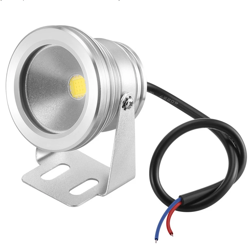 12V or 85-265V 10W Underwater LED lamp Pool Fountain light LED Flood Light lamp floodlight White Warm white RGB