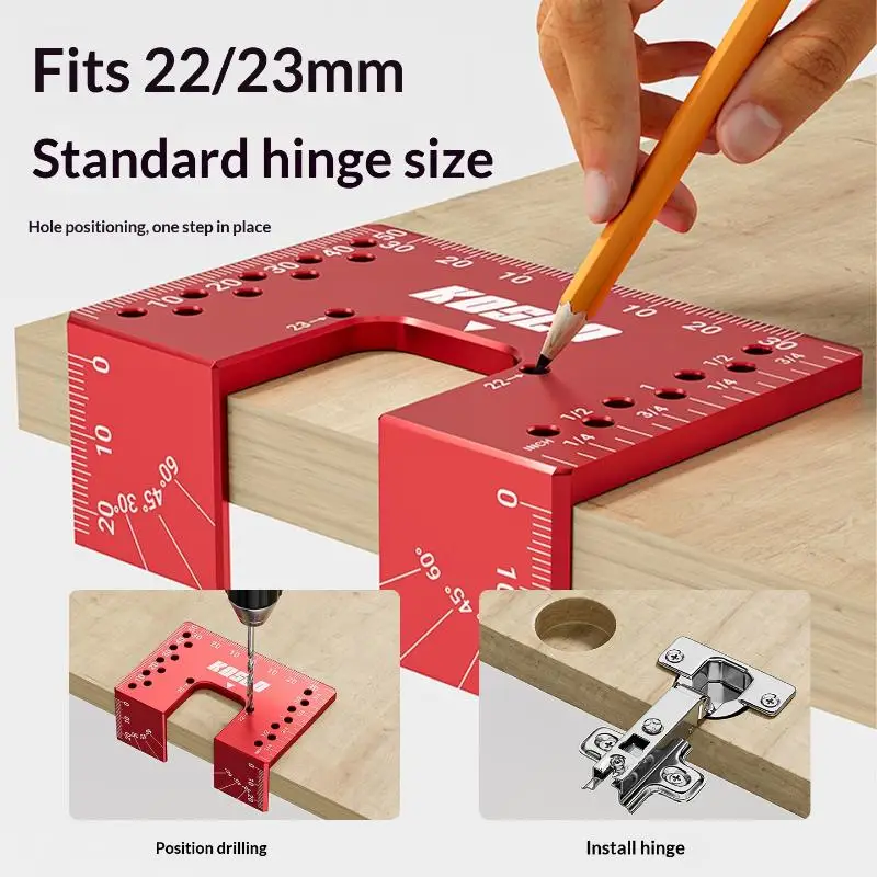 Magnetic Cabinet Door Hinge Spacer 2mm Gaps Alignment Tool For Cabinet Door Quick Installation For Perfect Doors Gaps
