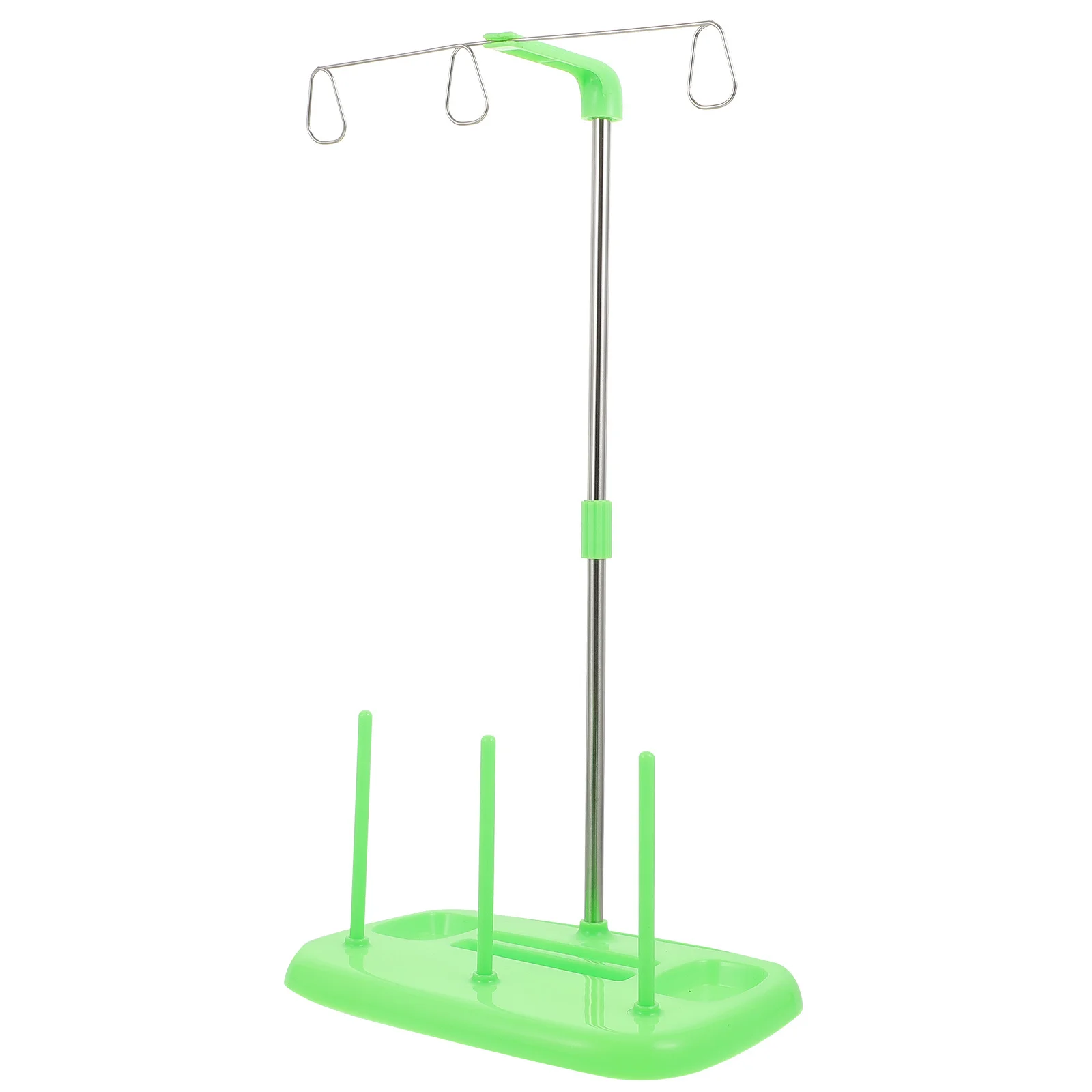 

Sewing Machine Thread Spool Holder Reliable Plastic Alloy Embroidery Quilting Cone Stand Antitangle Thread Rack Sewing Accessory