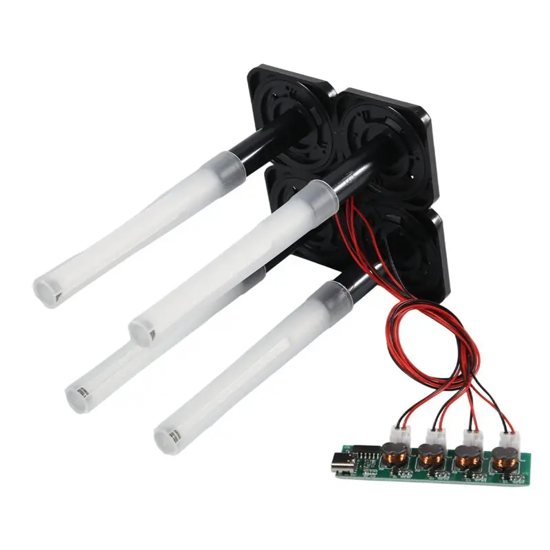 Four-Spray Humidifier Module DIY Atomizer Control Board Driver Circuit Board 1 To 4 Plant Watering Large Fog Volume-A36R
