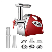Electric Meat Grinder Powerful Max 2800W Heavy Duty Meat Mincer Sausage Grinder Stainless Steel Food Processor Sausage Stuffer