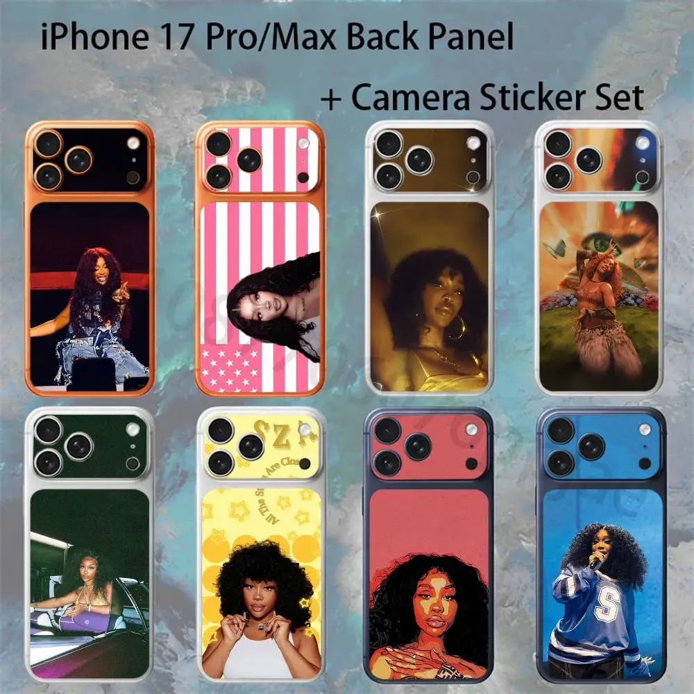 

Защитная пленка-наклейка S-SZA Lana для iPhone 17 Pro/Max, полноцветная, на всю заднюю панель корпуса