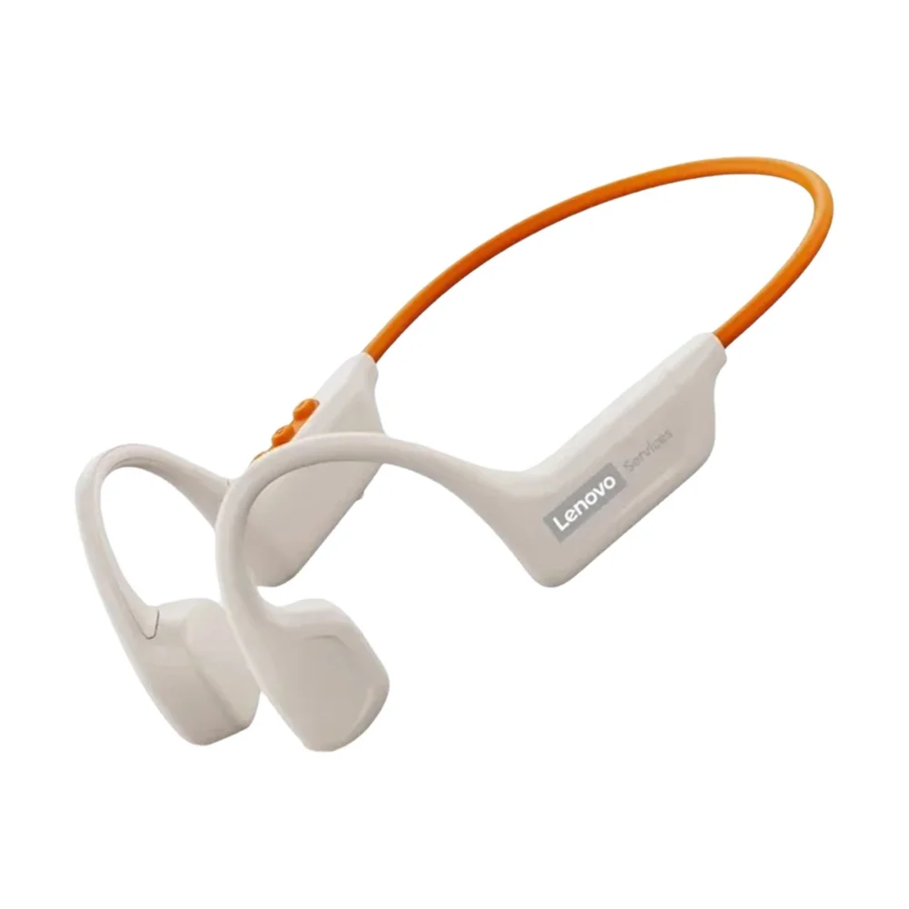 Choice Lenovo S102 Bezprzewodowe Słuchawki Sportowe z Przewodnictwem Kostnym, Wodoodporne IPX6, Słuchawki do Jazdy na Rowerze i Fitnessu, Bluetooth V6.0 — 2