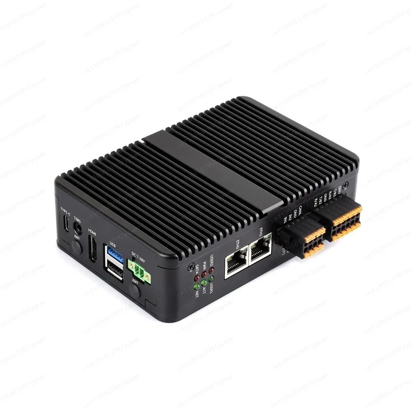 Industrial Computer CM5, 2.5G Dual Gigabit Ethernet Port, 4K Output, RJ45, Fanless Mini PC for Industrial Automation