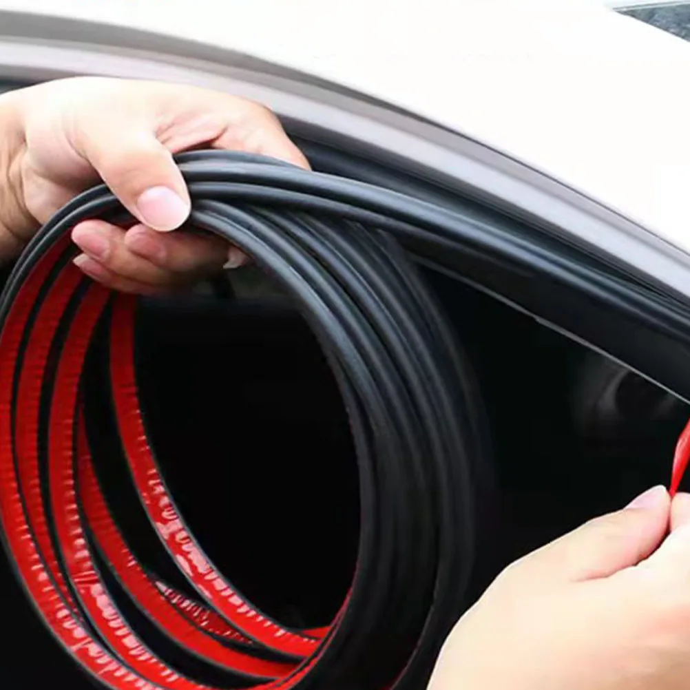 

Sound Insulation Sealing Strip Car Door Windproof Soundproof Frame Thick Strips Seal Practical Long Length Automotive Window