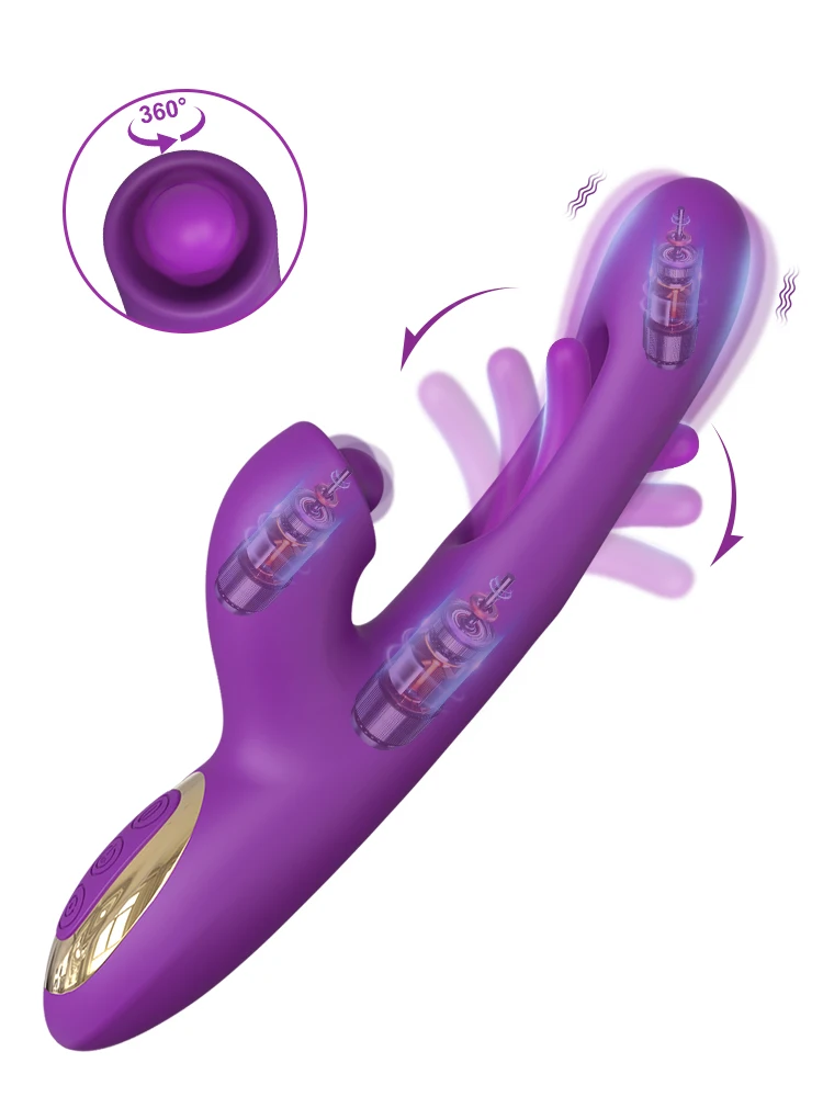 Top Vibrators for Women: The Tapping Flapping 3in1 Vibrator for Adult Goods