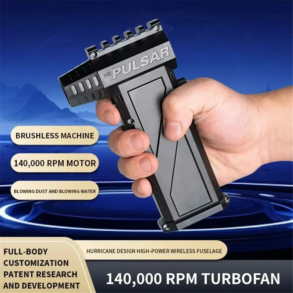 Generation 6nd X6pro Violent Blower Mini Turbo Jet Fan Handheld Brushless Motor 140,000 RPM Wind Speed 62m/s industrial Duct Fan
