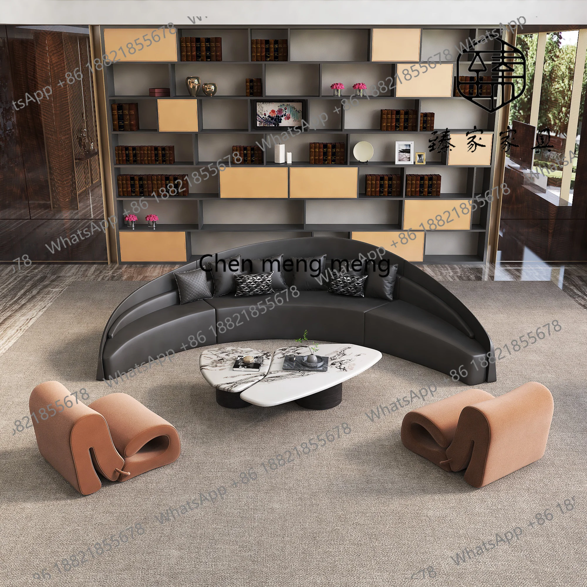 Divano Curvo per Reception Hot - Office Furniture Custom recensione e prezzo