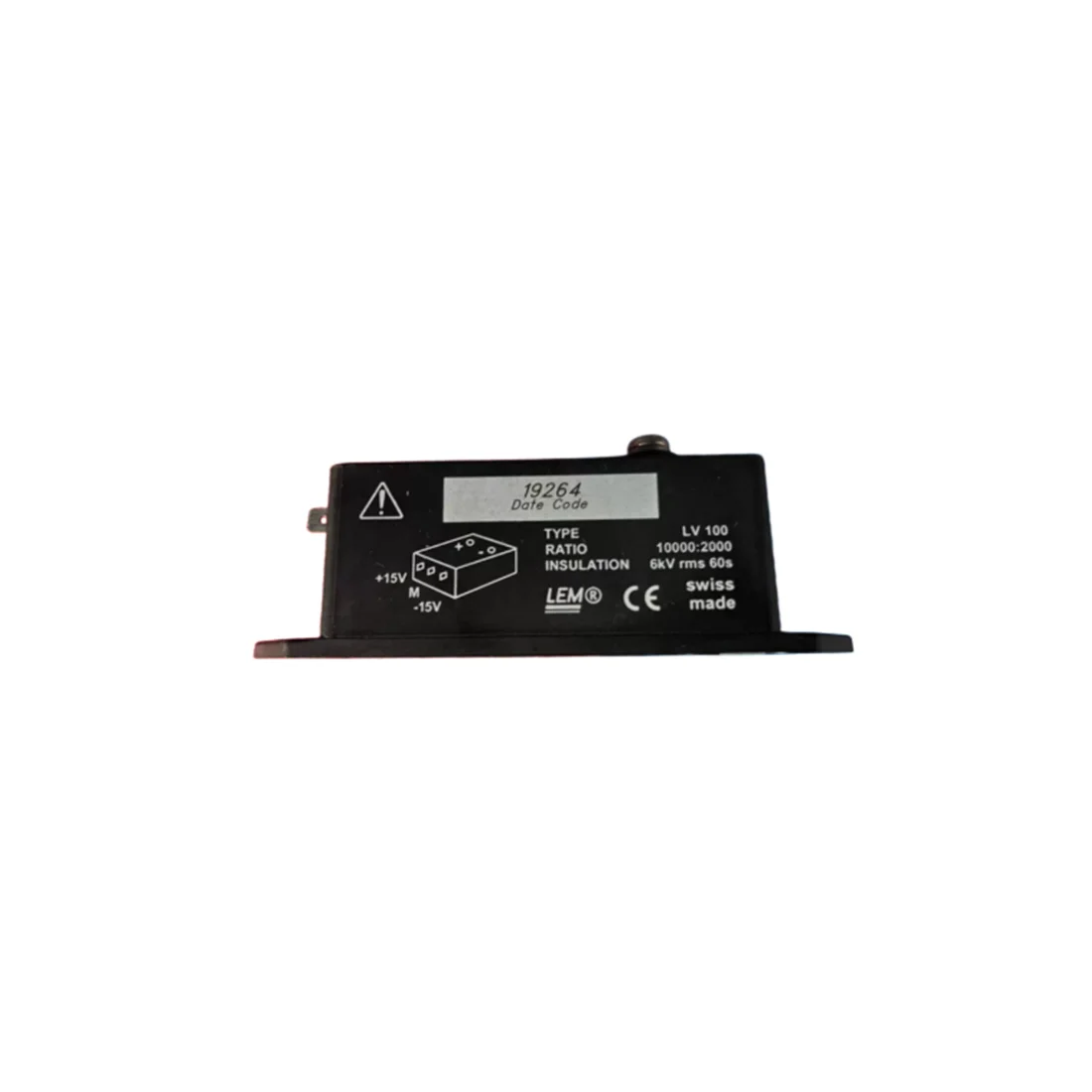 New original LV100 Closed‑Loop Hall Voltage Transducer 10000:2000 Ratio Panel‑Mount Voltage Sensor