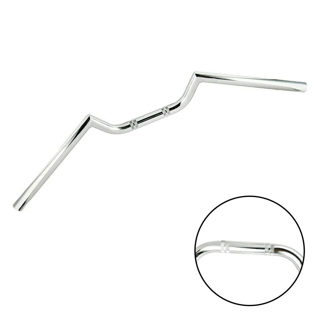 Customizable Colors-7/8'' 22mm Drag Bar Handlebar Cruiser Chopper Cafe Racer Clubman Universal Sports Motorcycle Handlebar