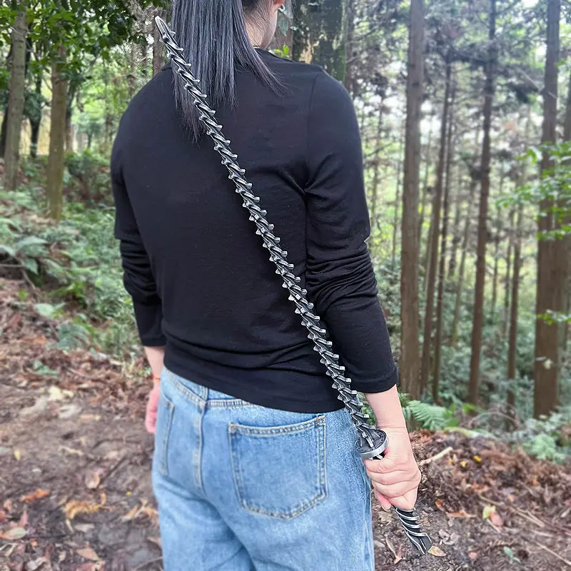 Modelos de armas tradicionales Retro chinos, herramientas de protección portátiles para exteriores, palo de ventana rota para coche, adornos para el