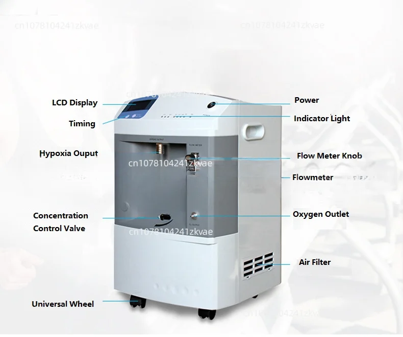 Hypoxic air generator simulating high-altitude training Hypoxic generator