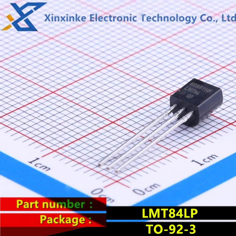 

LMT84LP LMT84TI TO-92-3 Temperature Sensor ICs Board Mount Temperature Sensors Analog Temp Sensor Brand New Original