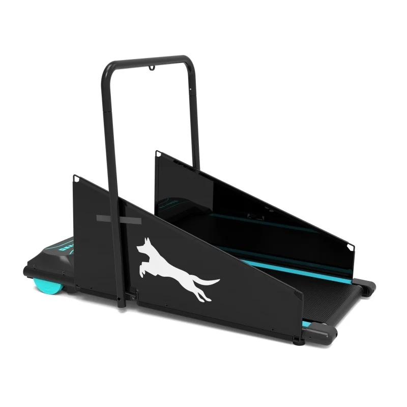 جهاز سير كهربائي صغير قابل للطي للحيوانات الأليفة، جهاز رياضي منزلي داخلي، صمام ثنائي باعث للضوء، عرض تحفيز المشي للقطط والكلب #1