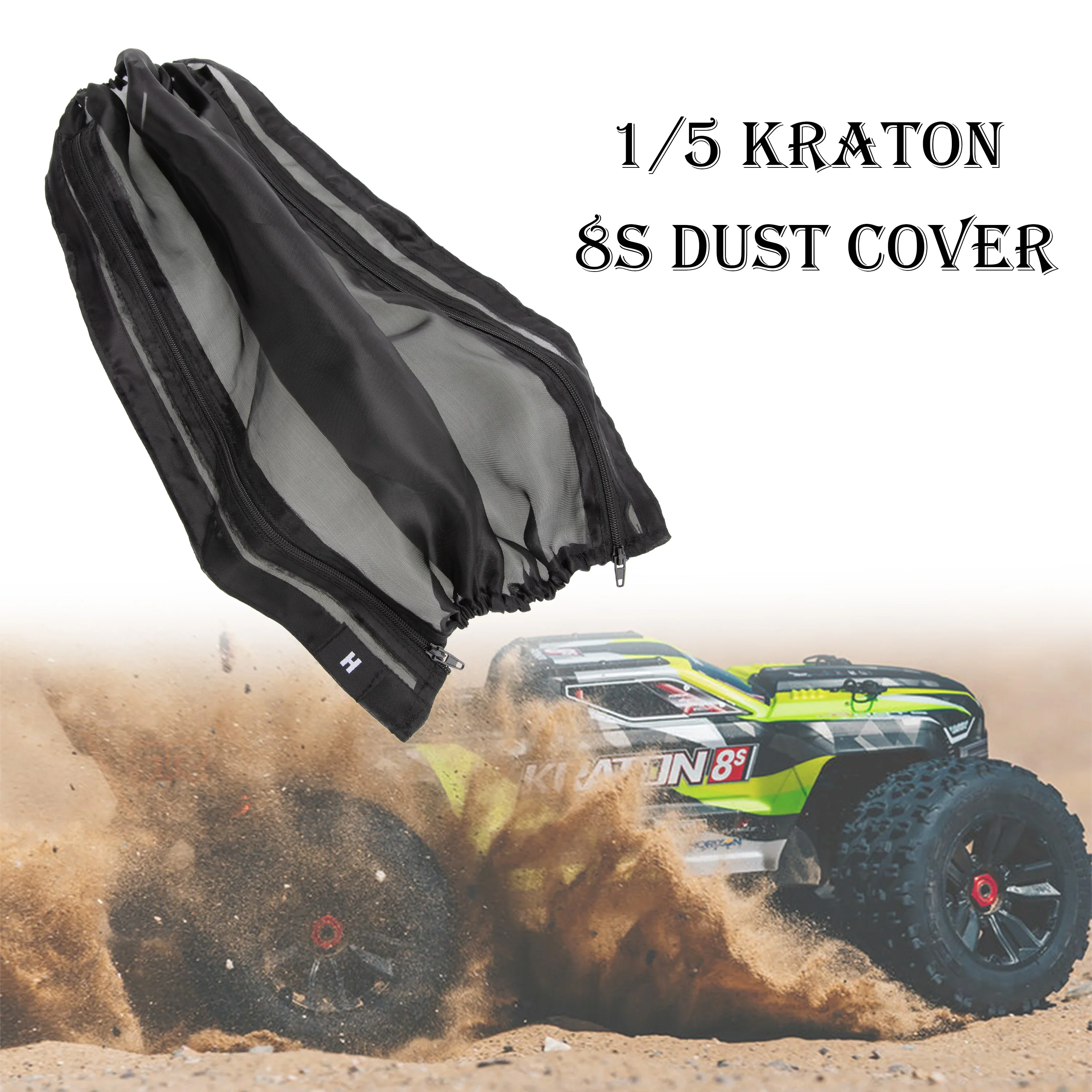 Wasserdichte Staubschutzhülle für ARRMA RC Truck, Chassis-Schutz, passend für Senton Kraton Mojave Granite 1/8 1/10 1/5 Desert Truck – Detail 18