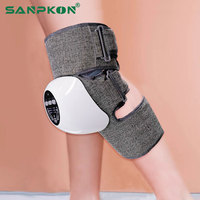 Electric Smart Heating Leg and Knee Massager Vibration Air Pressure Heated Legs Pressotherapy Massage Relieve Joint Pain Relax