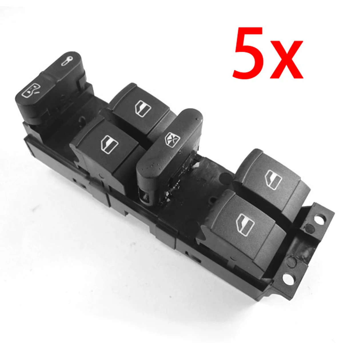 5 pcs Driver Side Window Door Locking Switch 1J4 959 857 B D For VW Bora Jetta Golf MK4 Passat B5