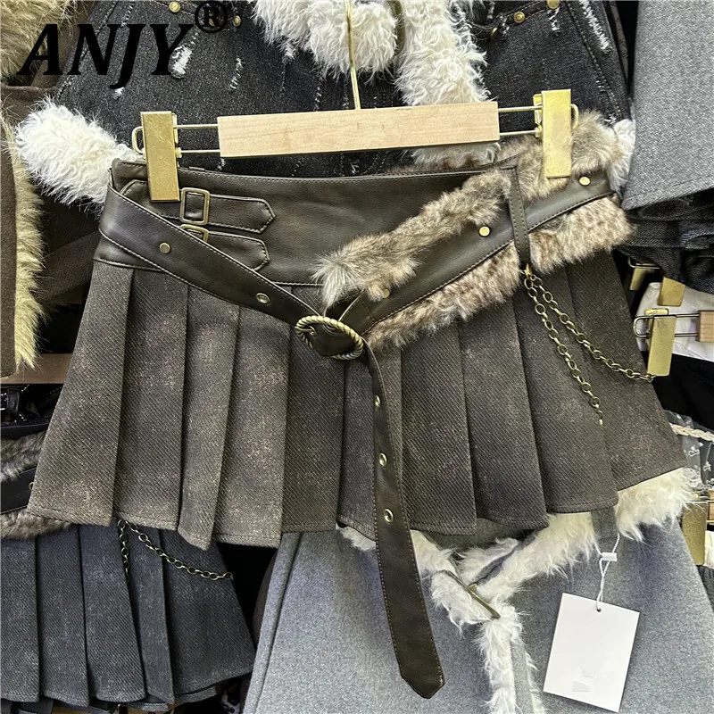 anjy-automne-nouvelles-femmes-elegant-mini-jupe-taille-basse-patchwork-design-sens-ceinture-plissee-personnalite-streetwear-ins-jupes-a9308