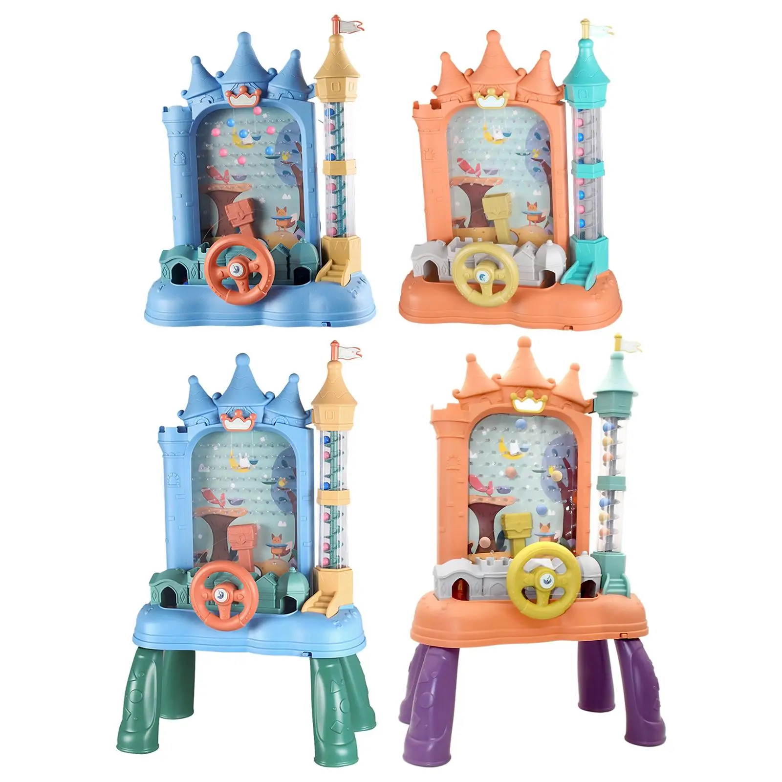 Catch Games Toy for Kids, Lighted Musical Ball Catcher Machine,