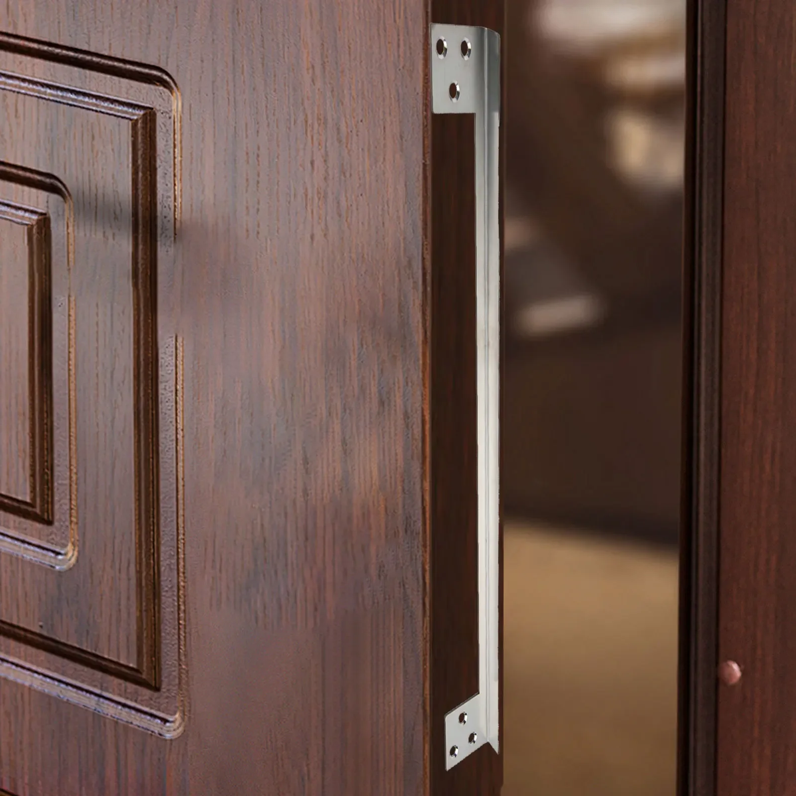 حماية الأعمال 11 بوصة حامي السلامة لوحة أمان الباب السرية مظهر سري سهل التركيب