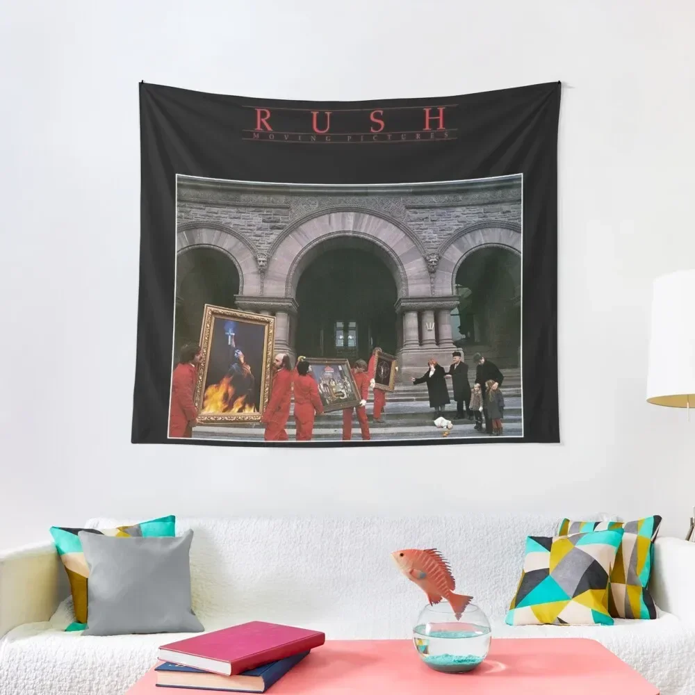 

Moving Pictures - RushBand Album Cover || 003 Tapestry Home Decor Aesthetic Wall Art Decoration Aesthetic Tapestry