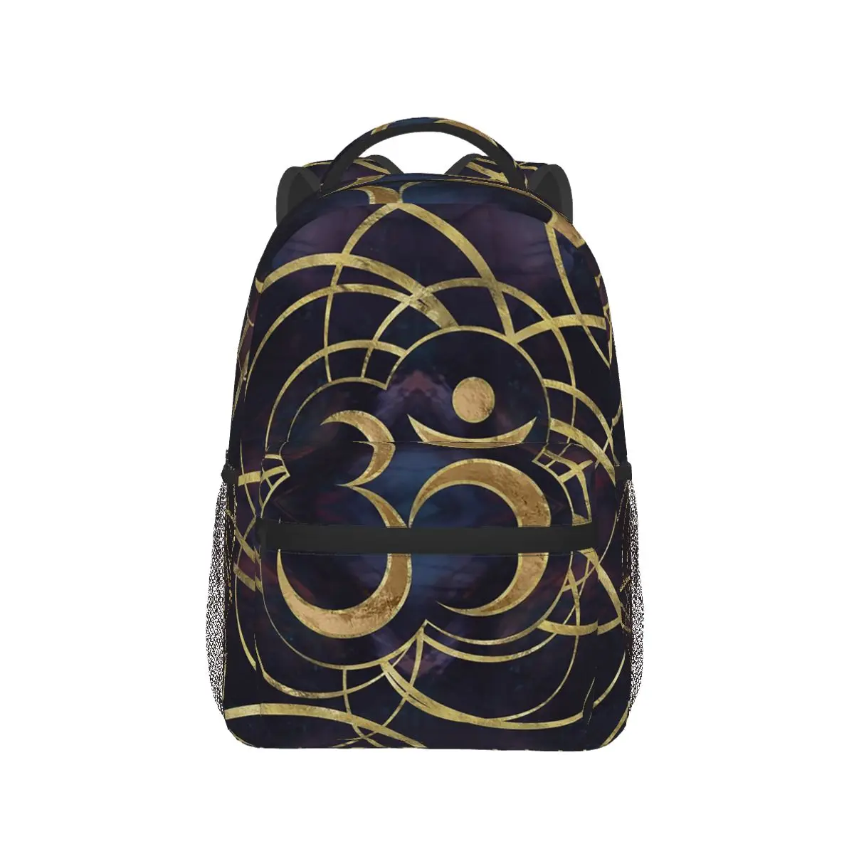 

Om Symbol Yoga Spiritual Meditation Buddhism Aum Backpack Daypack Boys Girls BookBag School Bag Shoulder Bags for Men Women