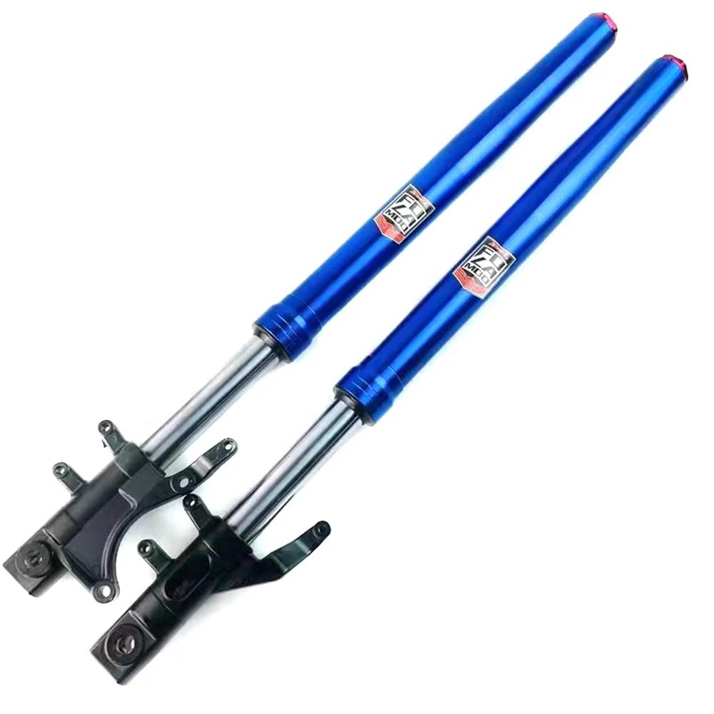 715mm Motorcycle Front Fork Invert Front Shock Absorber Lengthen For Honda MSX125 SF M3 M5 M6 Z6 Electric Monkey Etc