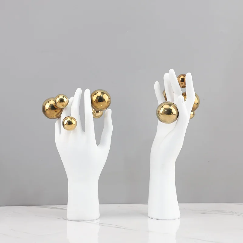 Abstracte kunstfiguursculptuur, harsdecoratie, zwart-witte vrouwelijke afbeeldingen, beelden, geschenken, woondecoratieaccessoires