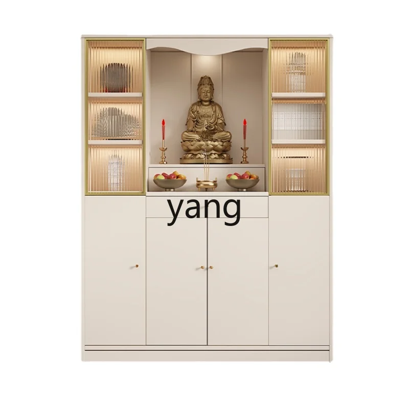 

LMM New Chinese Style Clothes Closet Avalokitesvara Cabinet Buddha Cabinet Buddha Shrine