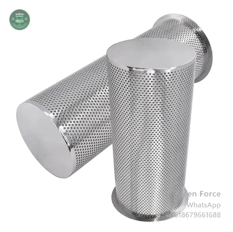 High-Pressure Basket Filter with Multi-Layer 316 Stainless Steel Woven Mesh - Petrochemical & Refinery Grade