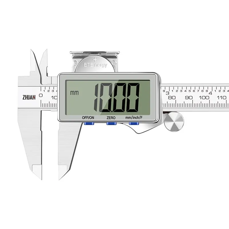 AIRAJ Digital DisplayStainless Steel High Precision Waterproof Electronic Vernier Caliper Micrometer Measuring Tool