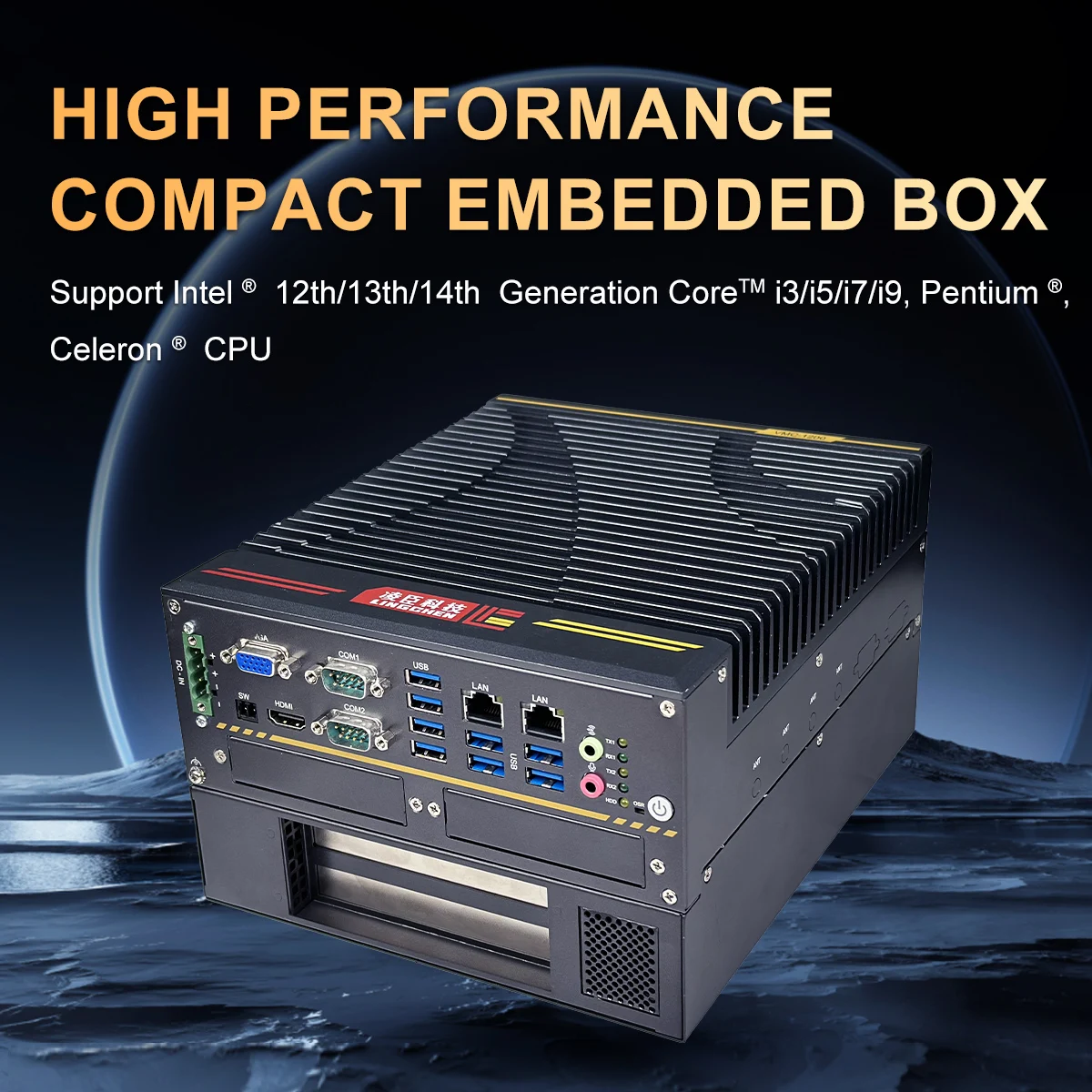 Industrial Control Pc Computer Embedded All-in-one Machine Box For Automated Industry